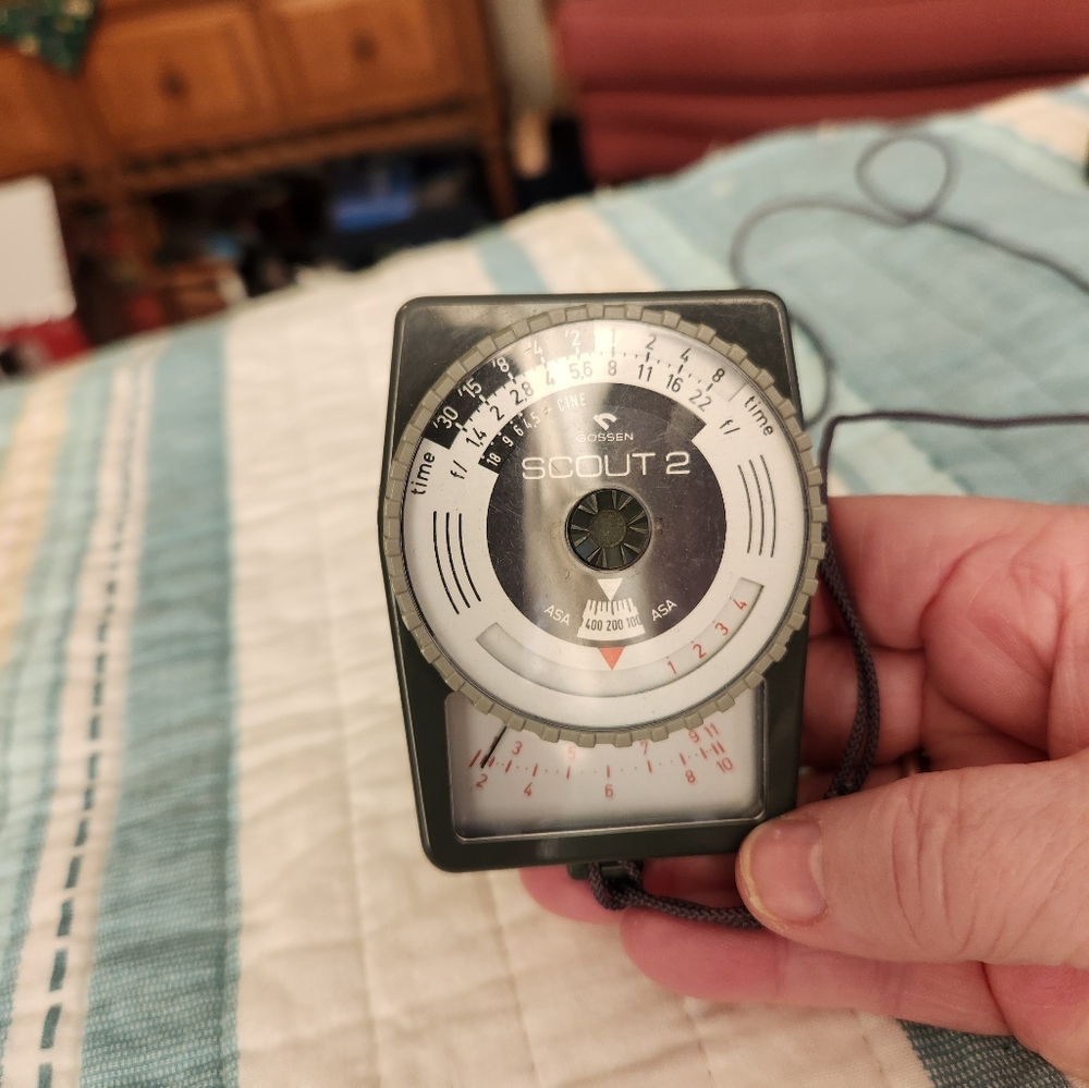 Glossen Scout 2 light meter